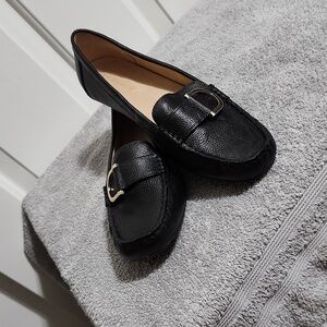 Easy Spirit Black Loafers